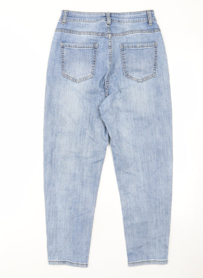 Womens UK Size 26 in Jeans Regular Fit Straight Blue Jeans