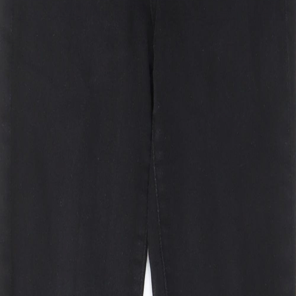 Toxik3 Womens Black Cotton Skinny Jeans Size 8 L28 in Regular Zip - Pockets, Belt Loops