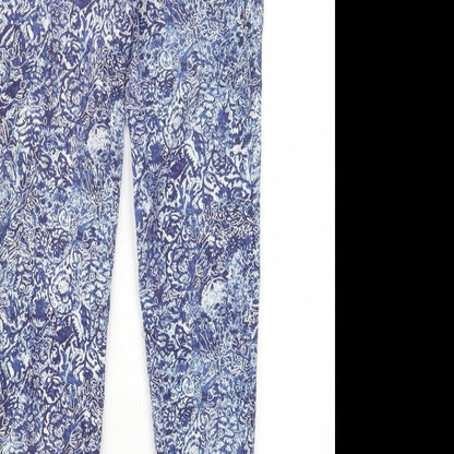 Womens UK Size 8 H&M Regular Fit Skinny Blue Jeans
