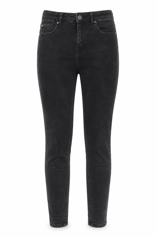 Womens UK Size 10 Denim & Co. Regular Fit Skinny Black Jeans