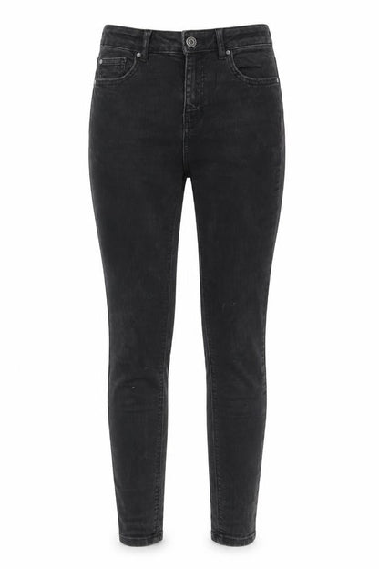 Womens UK Size 10 Denim & Co. Regular Fit Skinny Black Jeans