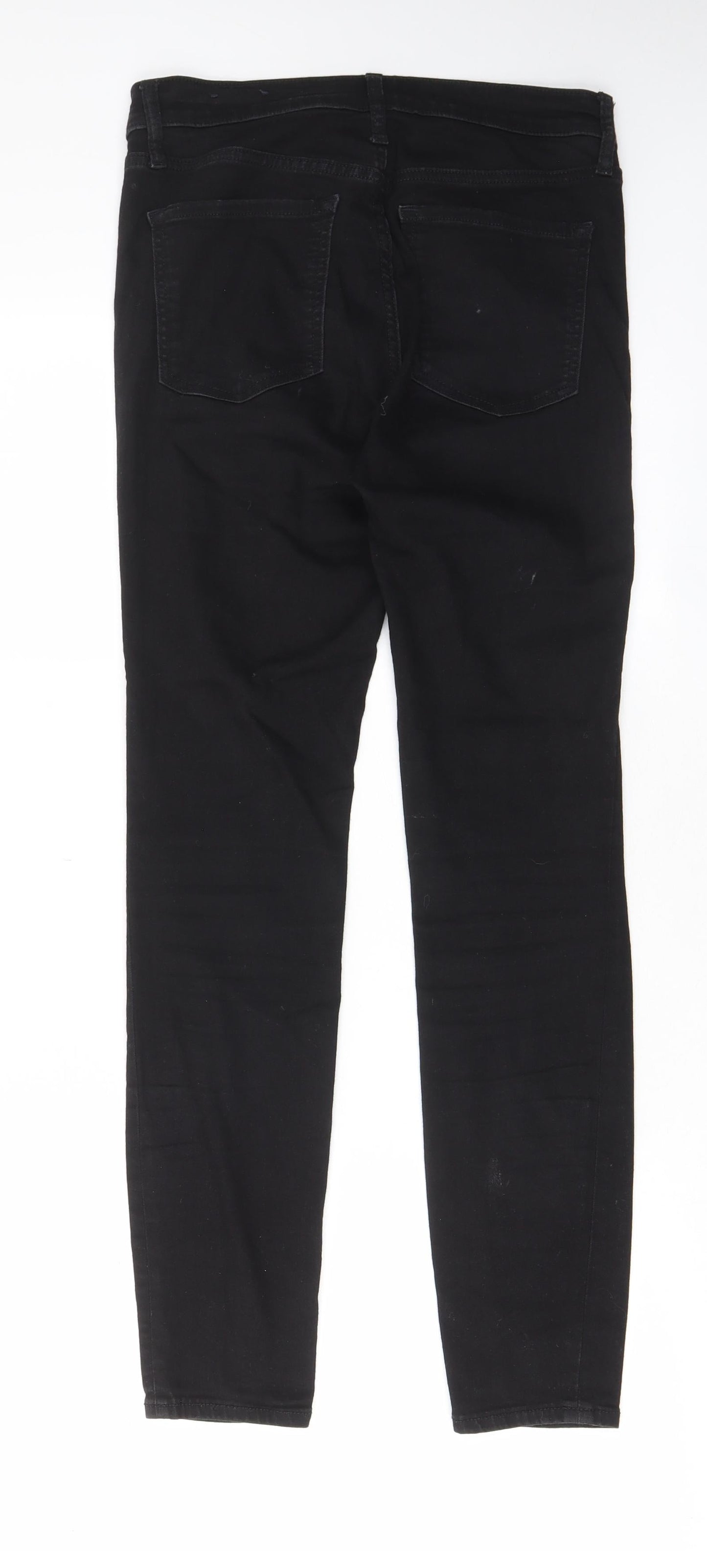Womens UK Size 27 in Gap Regular Fit Skinny Black Jeans