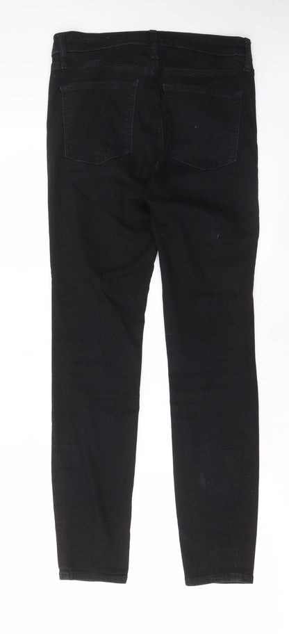 Womens UK Size 27 in Gap Regular Fit Skinny Black Jeans