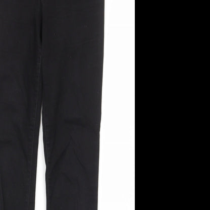 Womens UK Size 27 in Gap Regular Fit Skinny Black Jeans