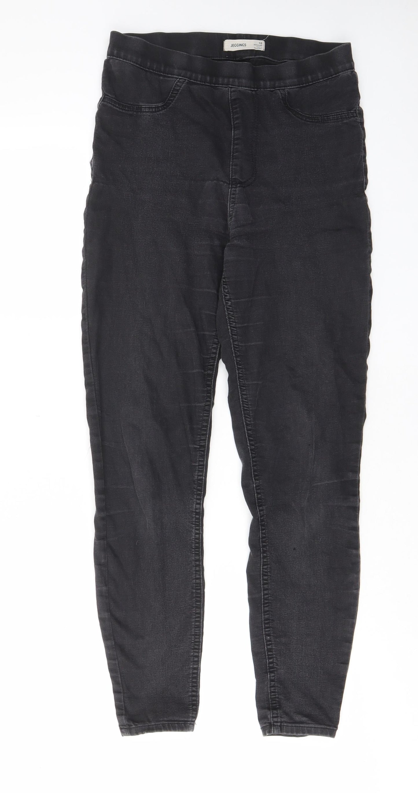 Womens UK Size 10 Marks and Spencer Regular Fit Skinny Grey Jeans