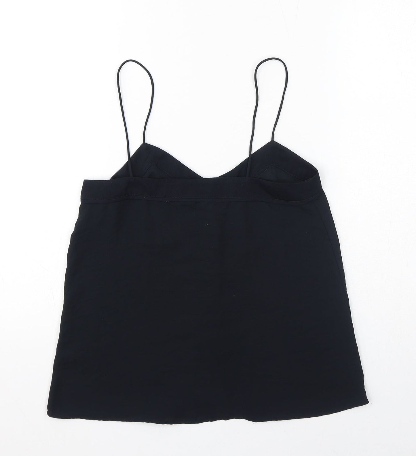 Womens UK Size 4 H&M Black Camisole T-Shirt