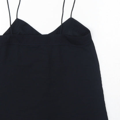Womens UK Size 4 H&M Black Camisole T-Shirt