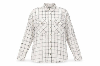Womens UK Size S Stradivarius Ivory Basic Button-Up