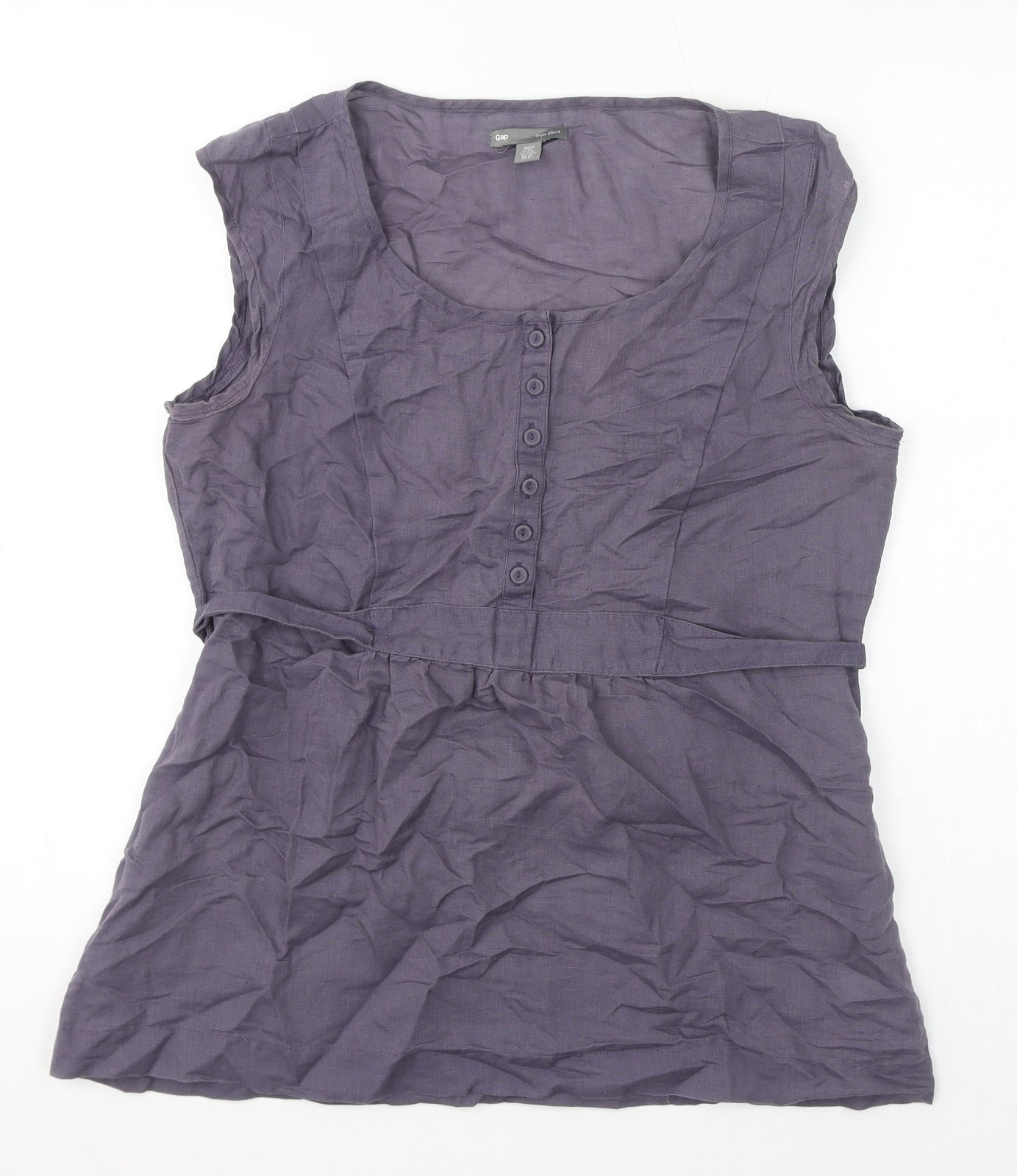 Womens UK Size 12 Gap Grey Basic Blouse