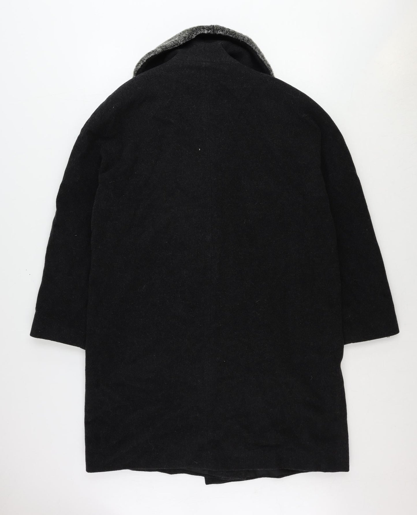 Womens UK Size 12 St Michael Grey Overcoat
