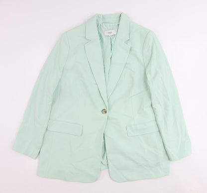 Womens UK Size 18 Marks and Spencer Regular Green Suit Jacket