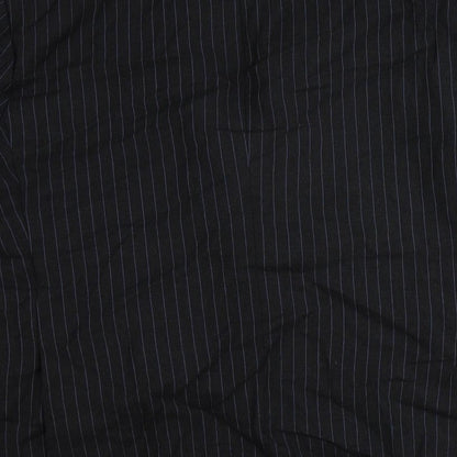 Livingston Mens Grey Striped Wool Jacket Suit Jacket Size 48 Regular