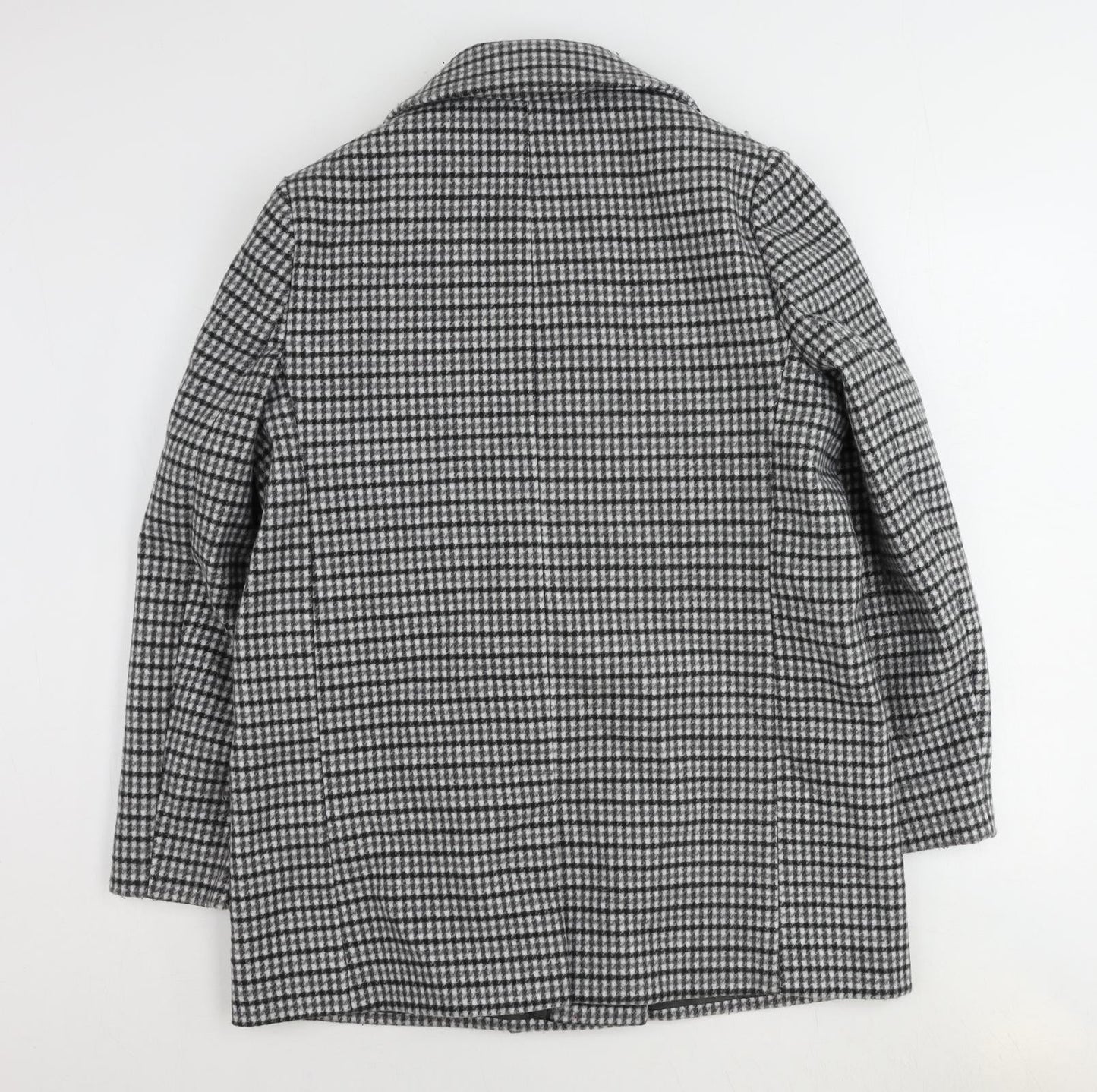 Womens UK Size 14 Marks and Spencer Grey Overcoat