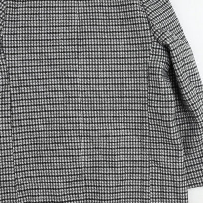Womens UK Size 14 Marks and Spencer Grey Overcoat