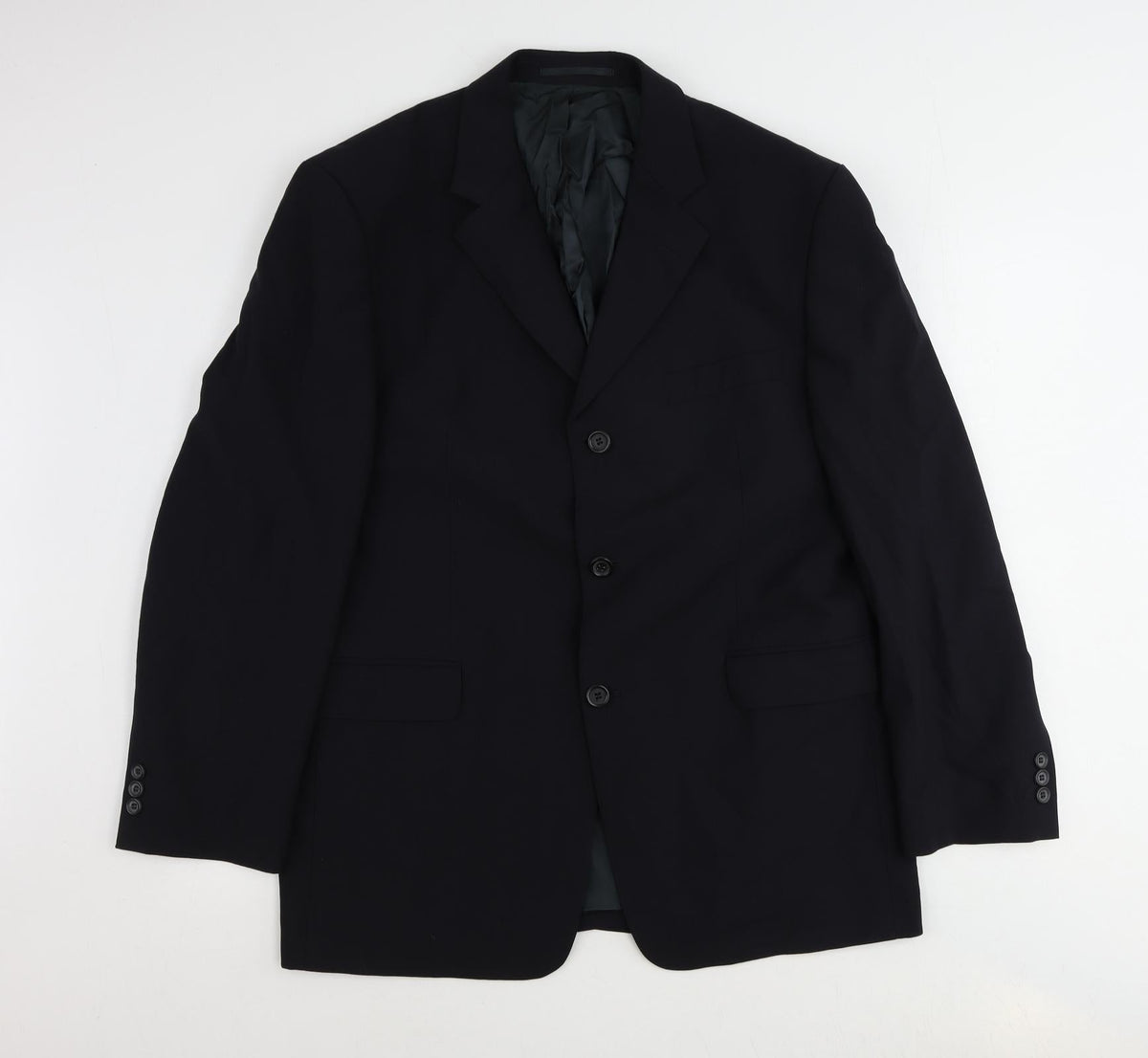 Mens UK Size 42 Tom English Regular Blue Suit Jacket