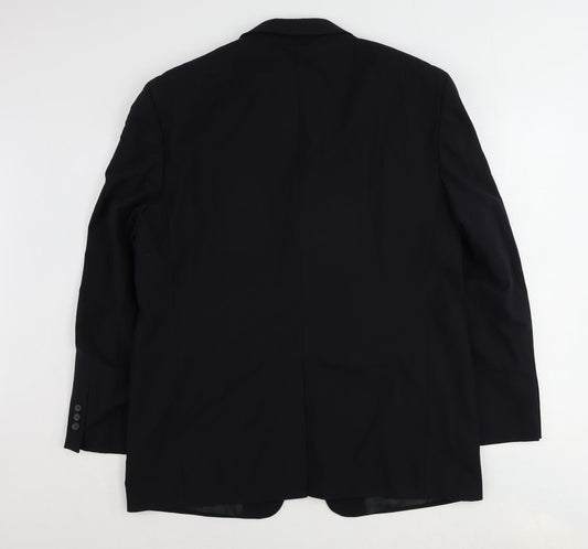 Mens UK Size 42 Tom English Regular Blue Suit Jacket