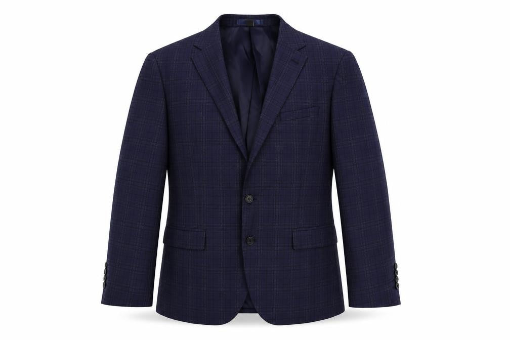 Mens UK Size 44 marks Regular Blue Suit Jacket