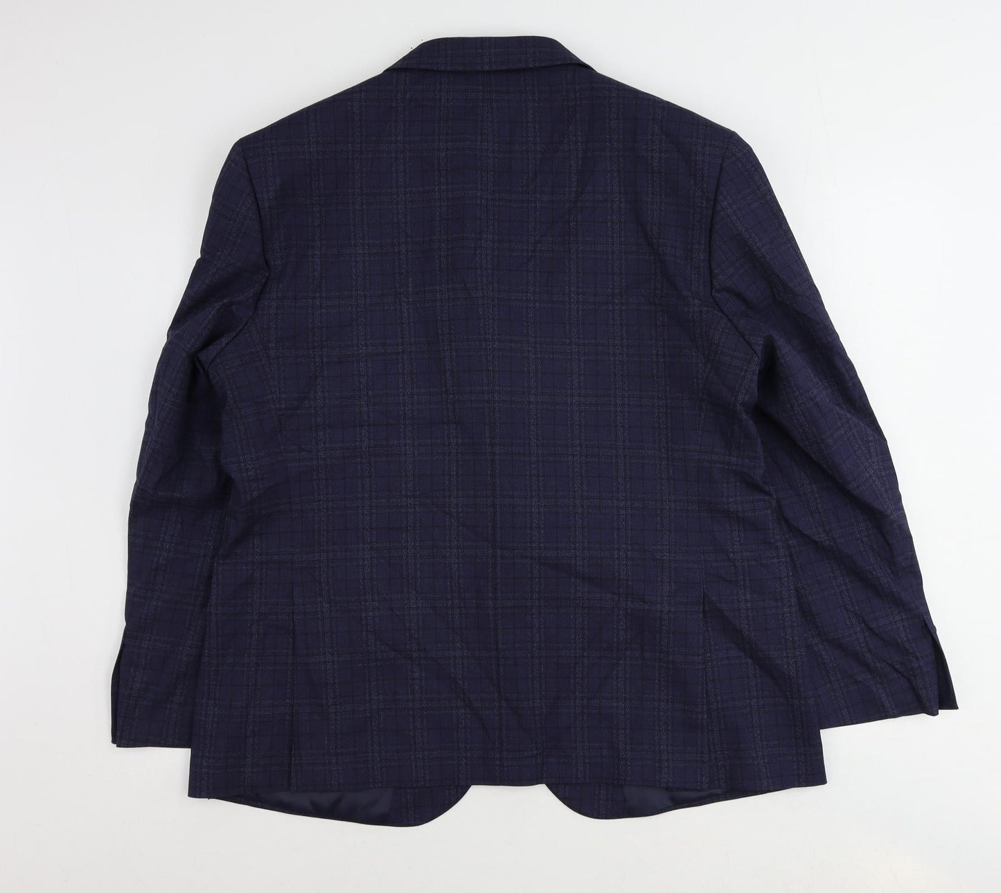 Mens UK Size 44 marks Regular Blue Suit Jacket