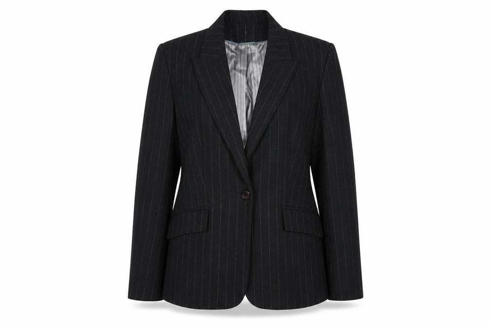 Womens UK Size 16 Debenhams Regular Grey Suit Jacket