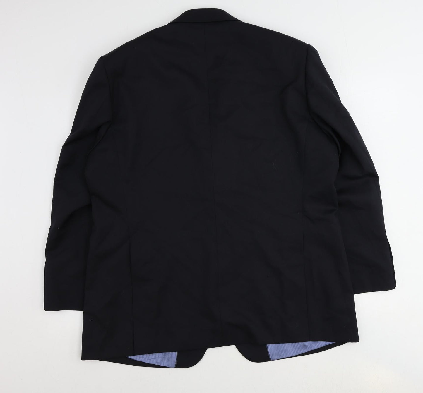 Mens UK Size 44 Greenwoods Regular Blue Suit Jacket