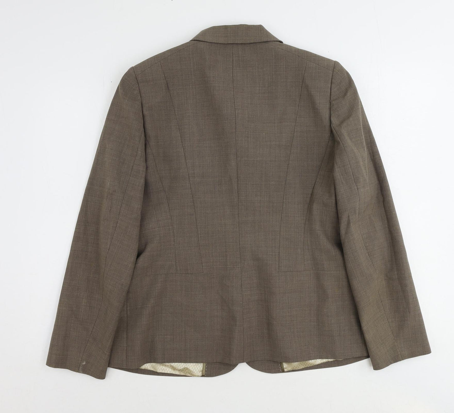 Womens UK Size 12 Planet Regular Brown Blazer