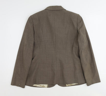 Womens UK Size 12 Planet Regular Brown Blazer
