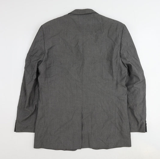 Mens UK Size 40 Jonathan Adams Regular Grey Suit Jacket