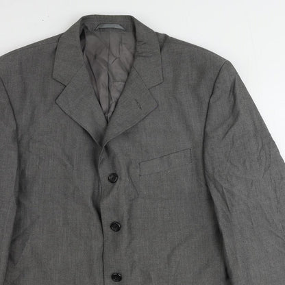 Mens UK Size 40 Jonathan Adams Regular Grey Suit Jacket