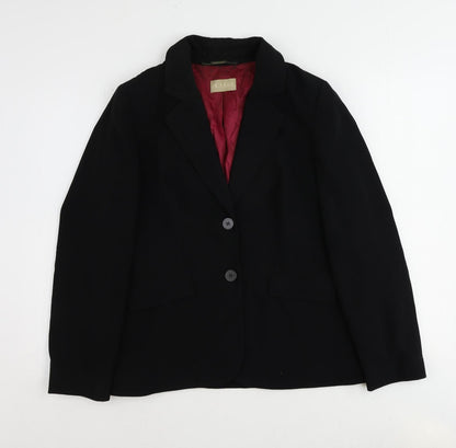 Womens UK Size 12 Planet Regular Black Suit Jacket