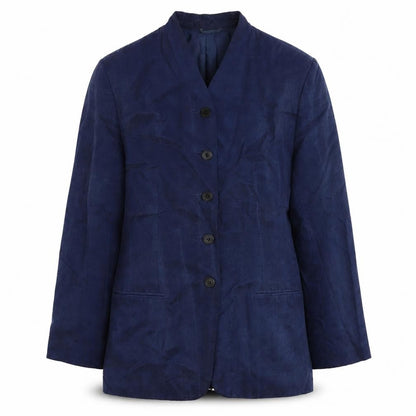 Womens UK Size 12 Equation Regular Blue Blazer