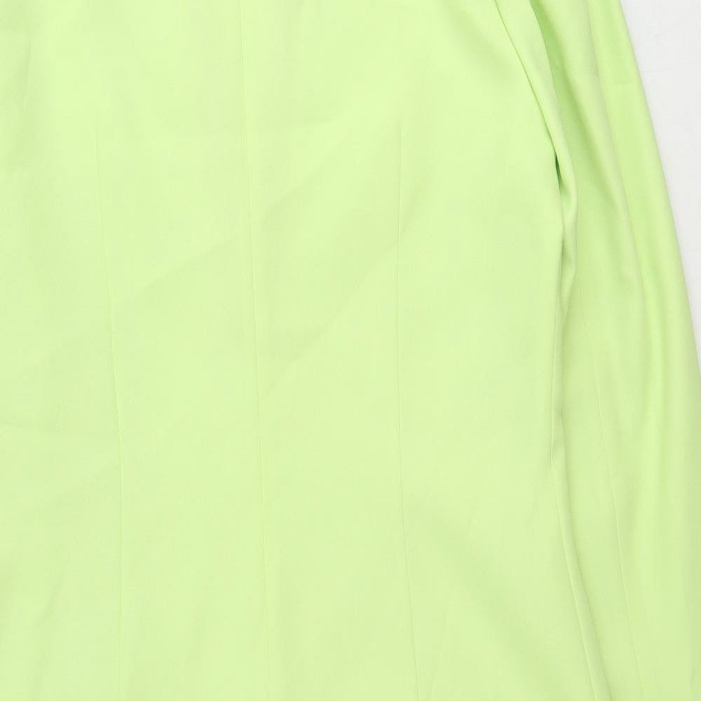 Condici Jet Womens Green Kimono Blazer Size 12 Hook & Eye