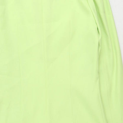 Condici Jet Womens Green Kimono Blazer Size 12 Hook & Eye