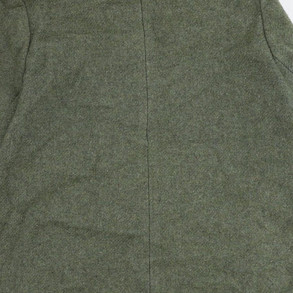 Bickler Womens Green Jacket Size 14 Button