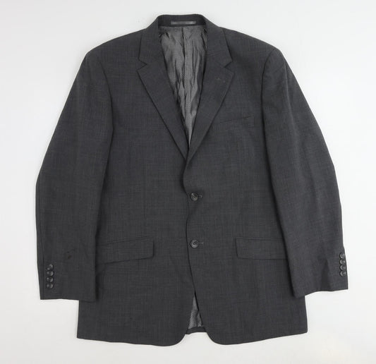 Mens UK Size 42 Skopes Regular Grey Suit Jacket