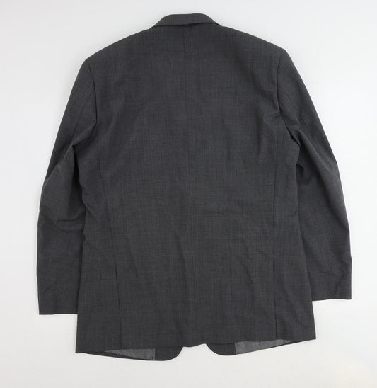 Mens UK Size 42 Skopes Regular Grey Suit Jacket