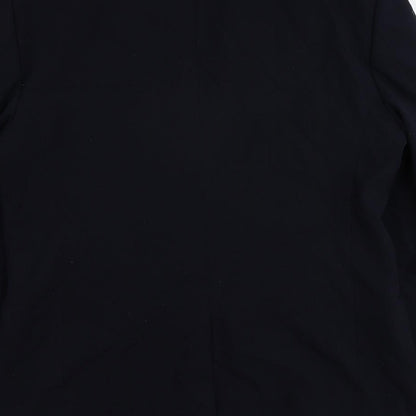 Mens UK Size 40 River Island Regular Blue Suit Jacket