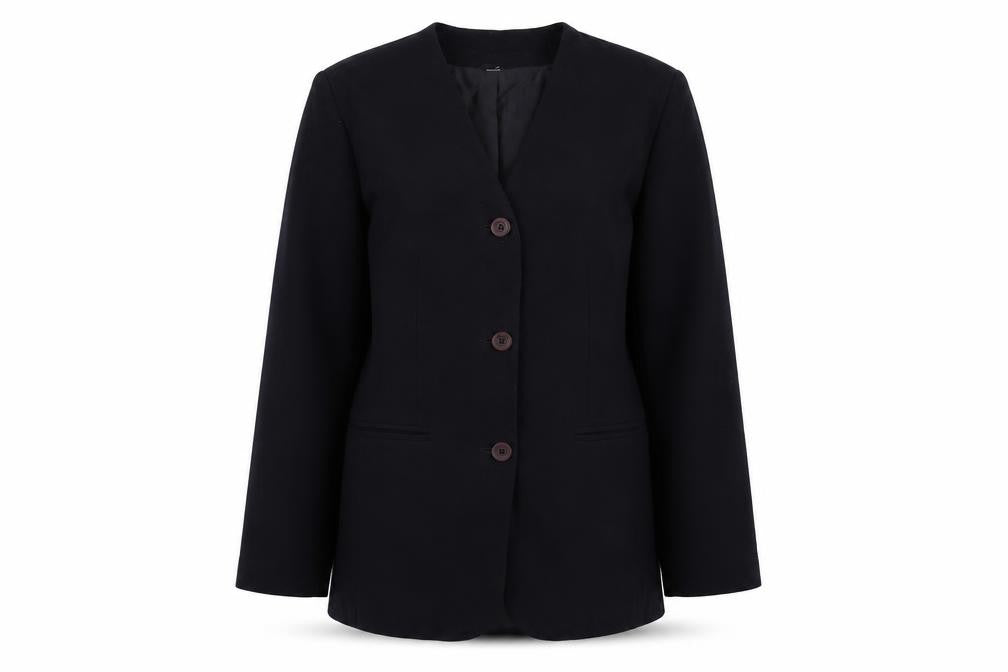 Womens UK Size 12 St Michael Regular Blue Suit Jacket