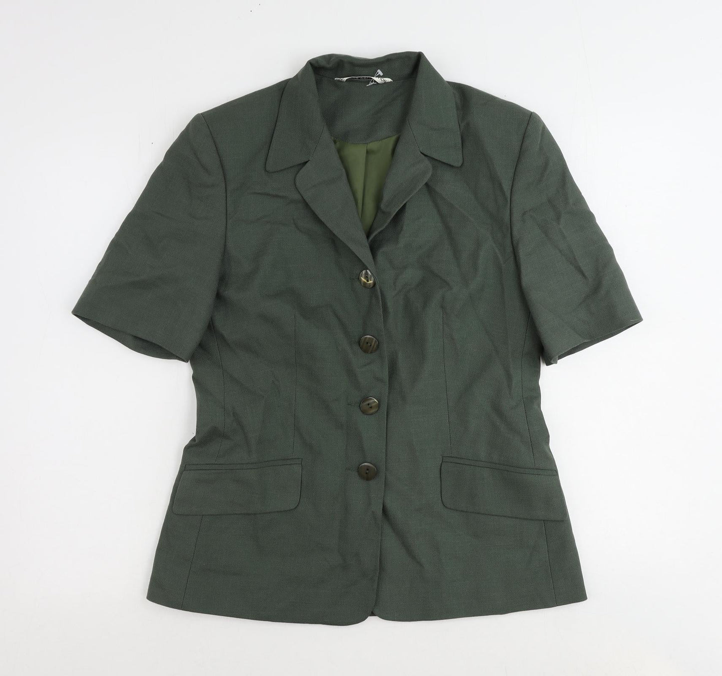 Womens UK Size 12 St Bernard Green Jacket