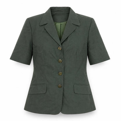 Womens UK Size 12 St Bernard Green Jacket