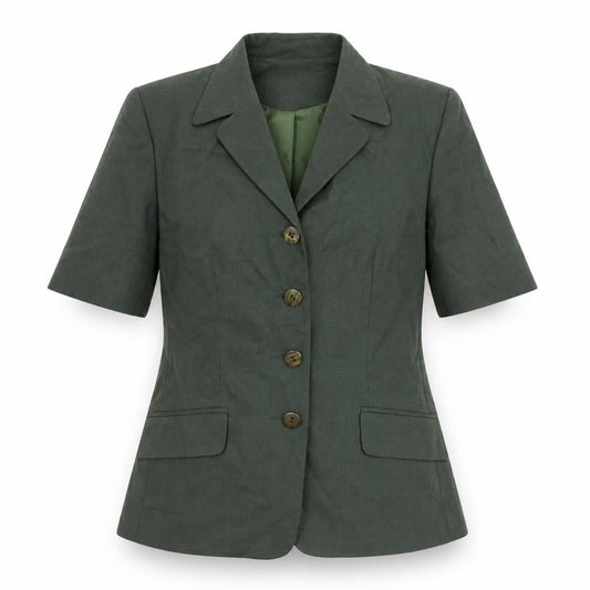 Womens UK Size 12 St Bernard Green Jacket