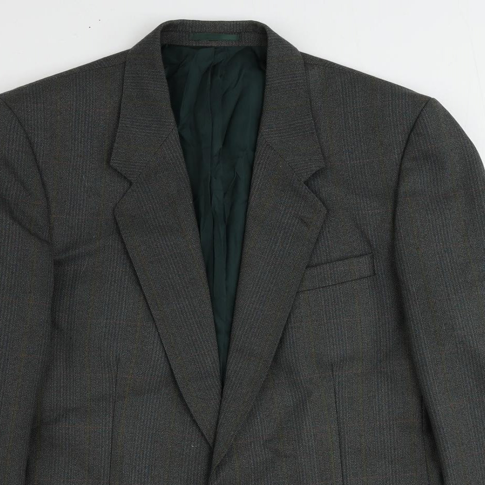 Mens UK Size 40 Dunn & Co Regular Green Suit Jacket