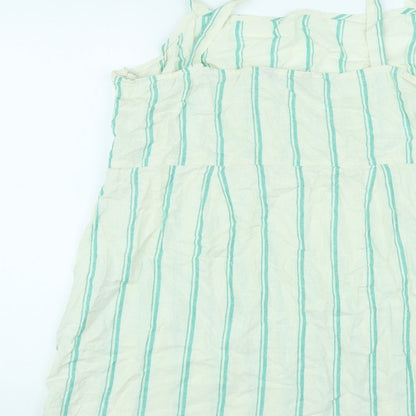 Womens UK Size 22 Marks and Spencer Ivory Basic Tank