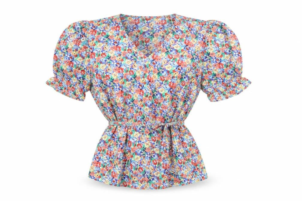 Womens UK Size 8 Marks and Spencer Multicoloured Basic Blouse