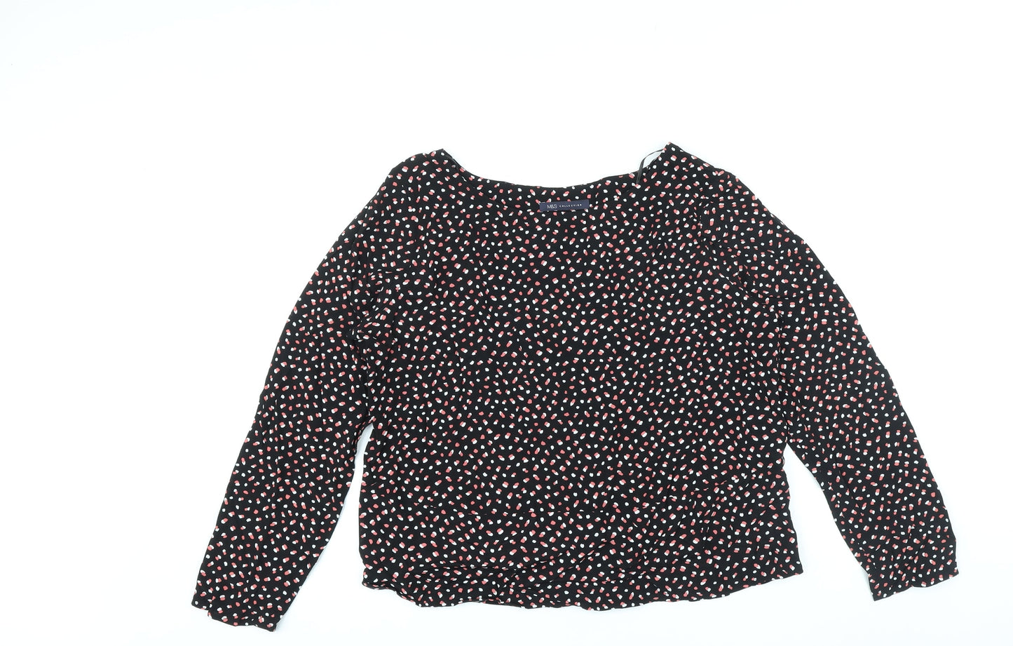 Womens UK Size 14 Marks and Spencer Black Basic Blouse