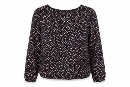 Womens UK Size 14 Marks and Spencer Black Basic Blouse
