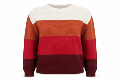 Womens UK Size M OVS Multicoloured Pullover Jumper