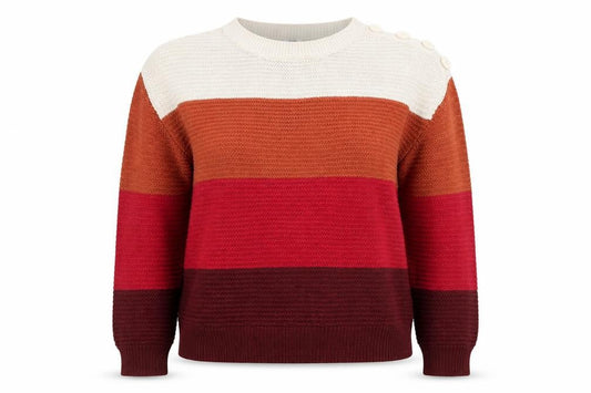 Womens UK Size M OVS Multicoloured Pullover Jumper