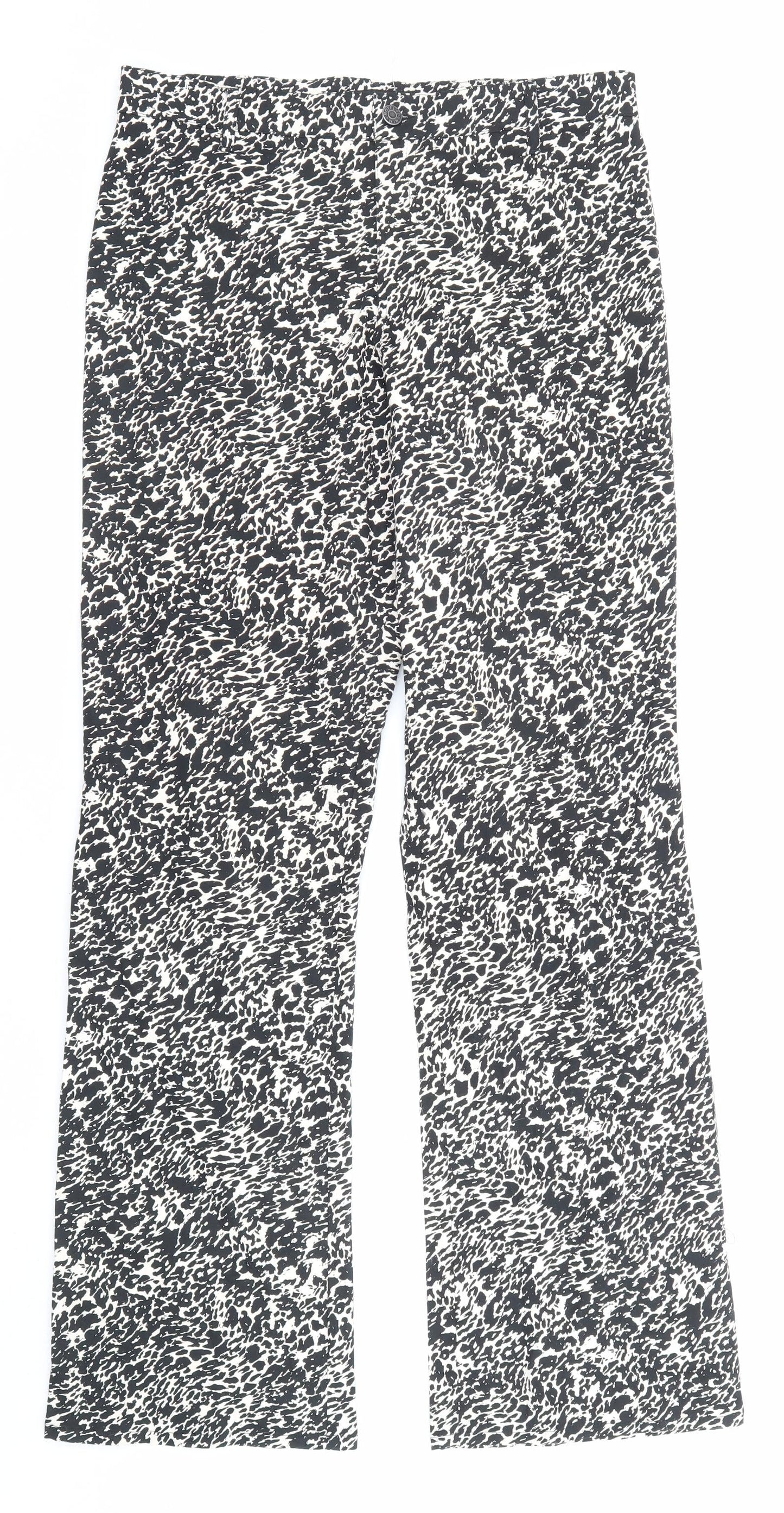 Womens UK Size 30 Motel Regular Fit  Black Trousers