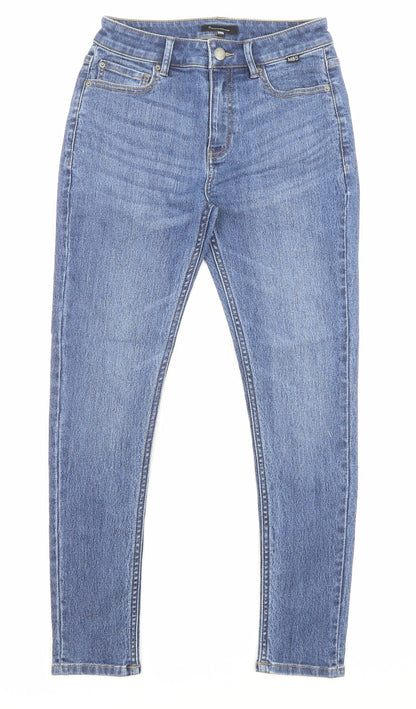 Womens UK Size 26 in Marks and Spencer Regular Fit Skinny Blue Jeans