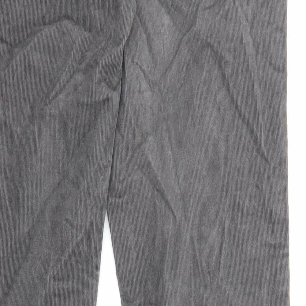 Womens UK Size 32 in H&M Regular Fit  Grey Trousers